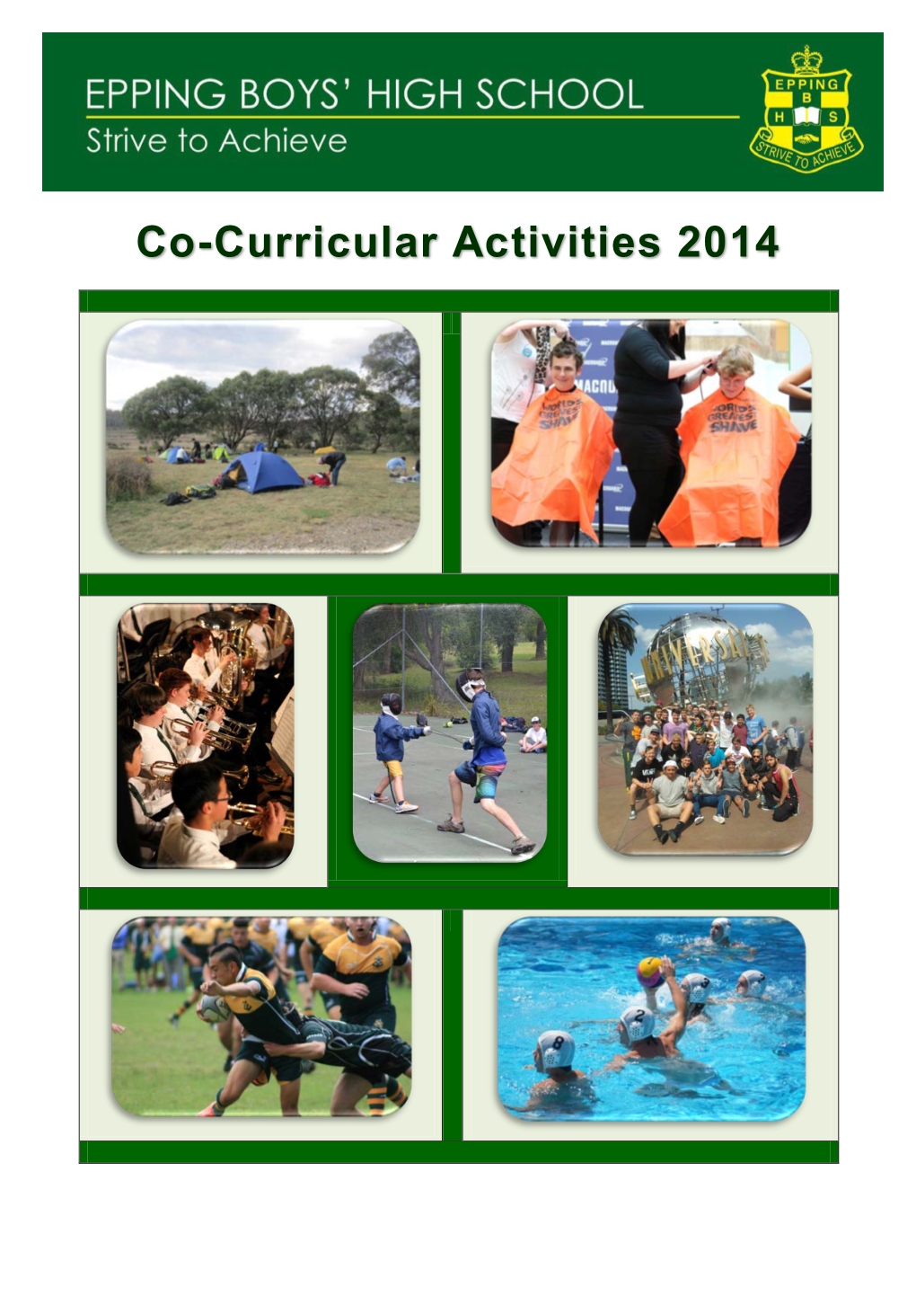 Co-Curricular Activities 2014