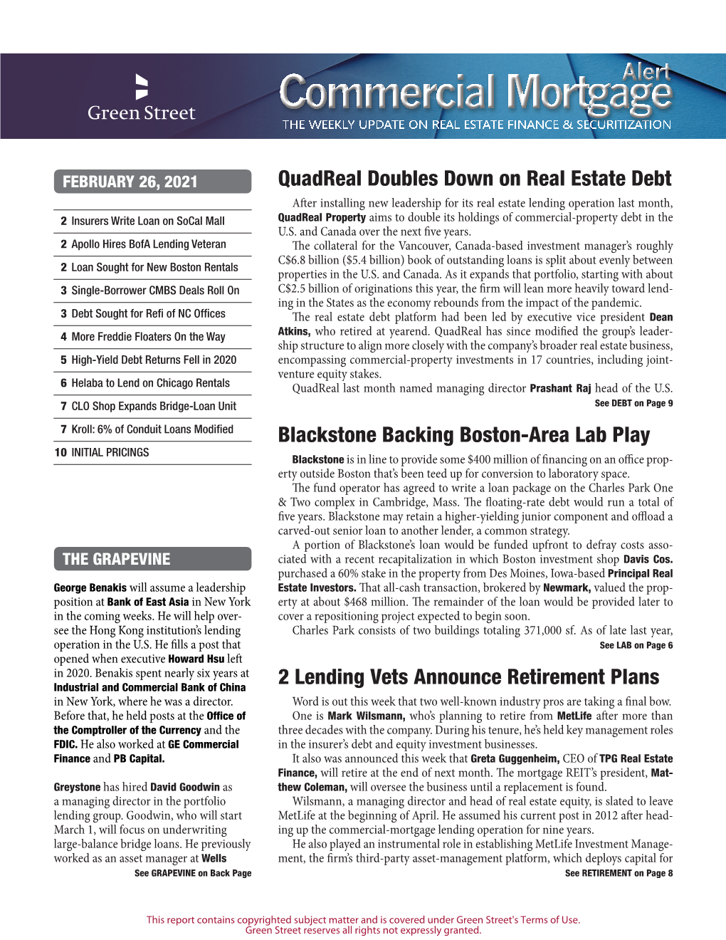 Commercial Mortgage ALERT Insurers Write Loan on Socal Mall Sition Specialist at Philadelphia Fund Shop Rubenstein Partners