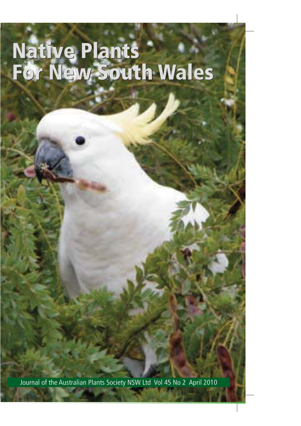 Native Plants for NSW V45 N2.Pdf