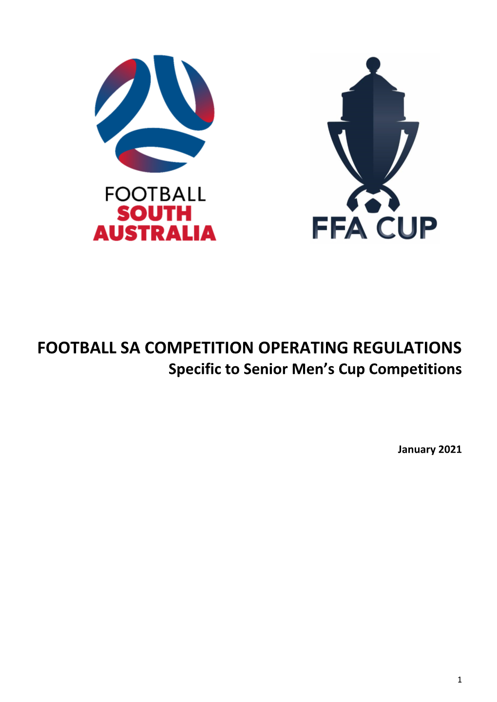 Senior Men's Cup Competition Operating Regulations