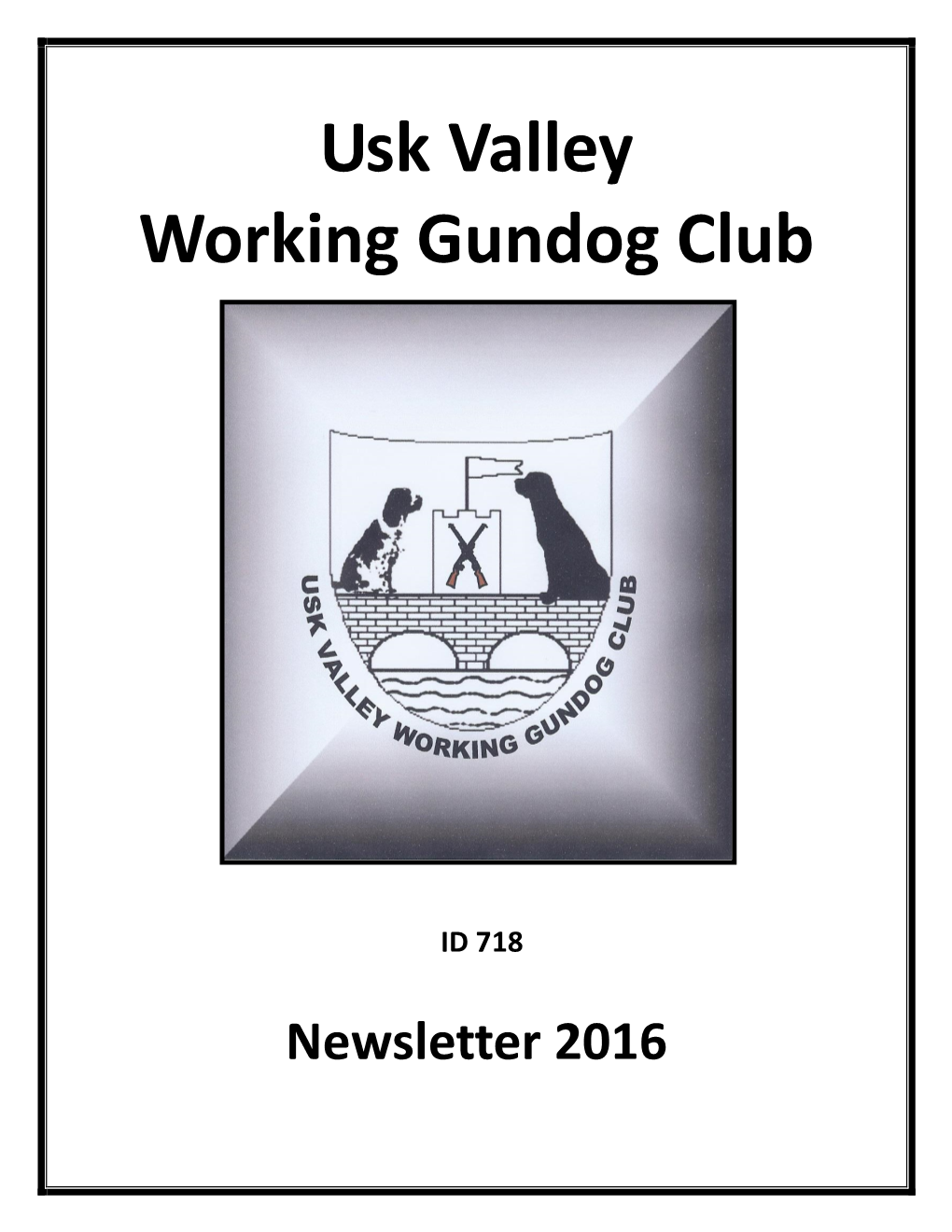 Our Newsletter 2016