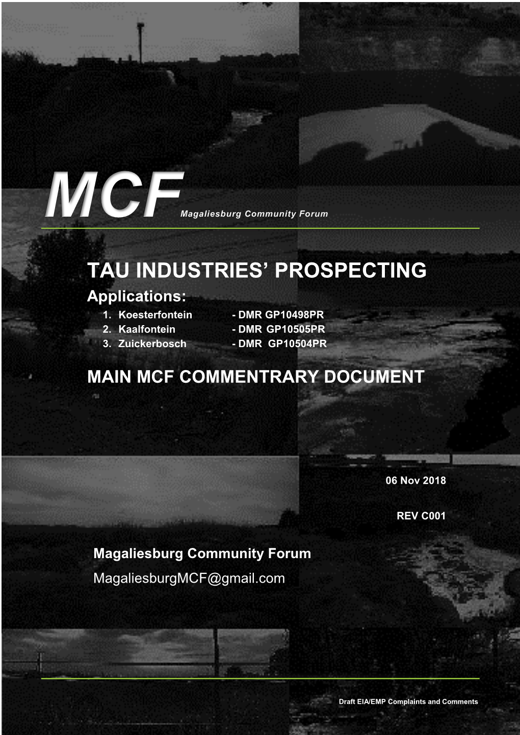 TAU Industries' Prospecting Applications