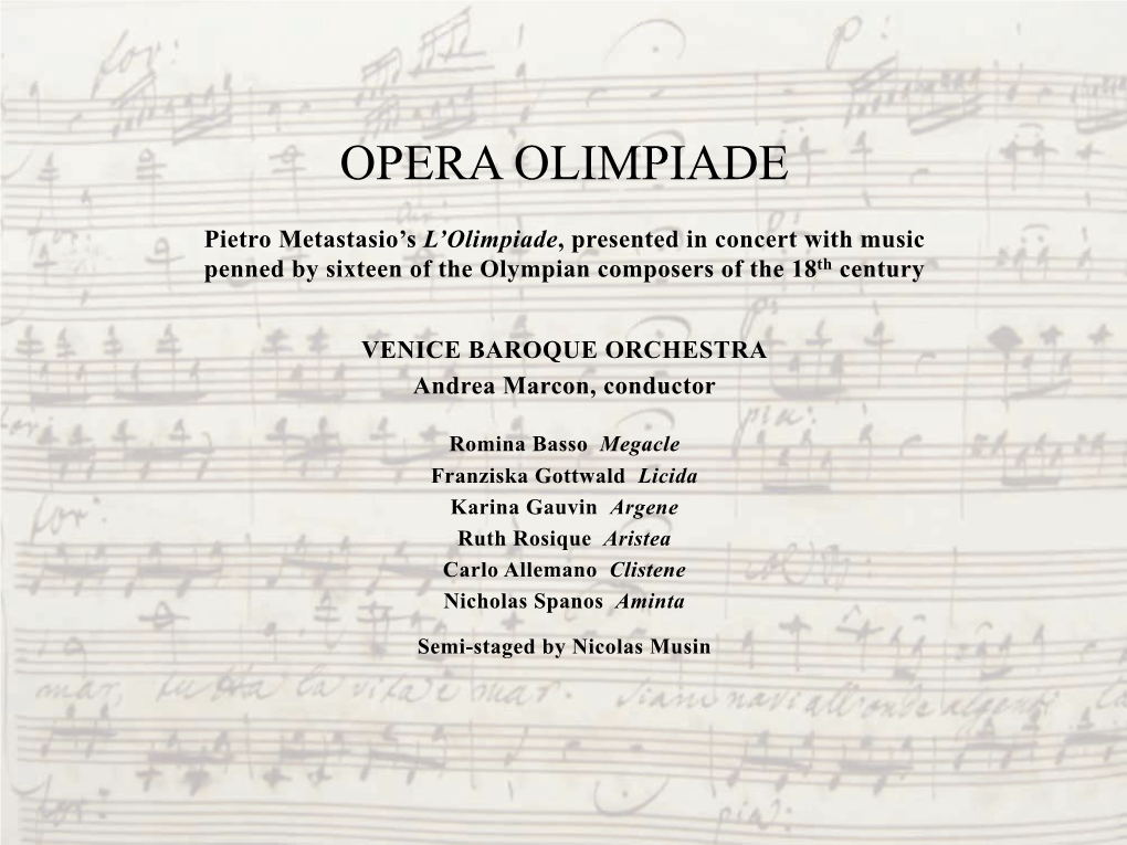 Opera Olimpiade