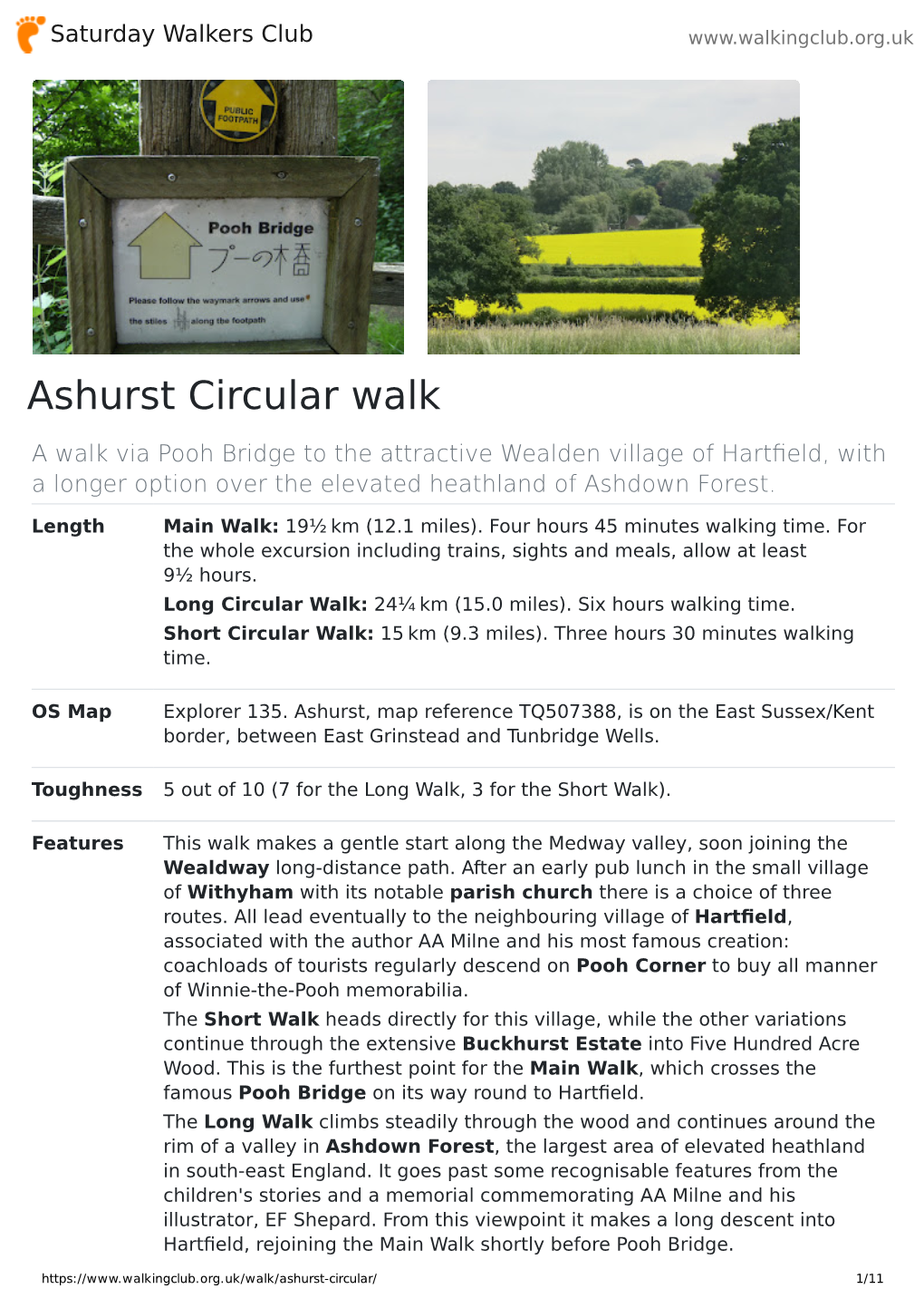 Ashurst Circular Walk