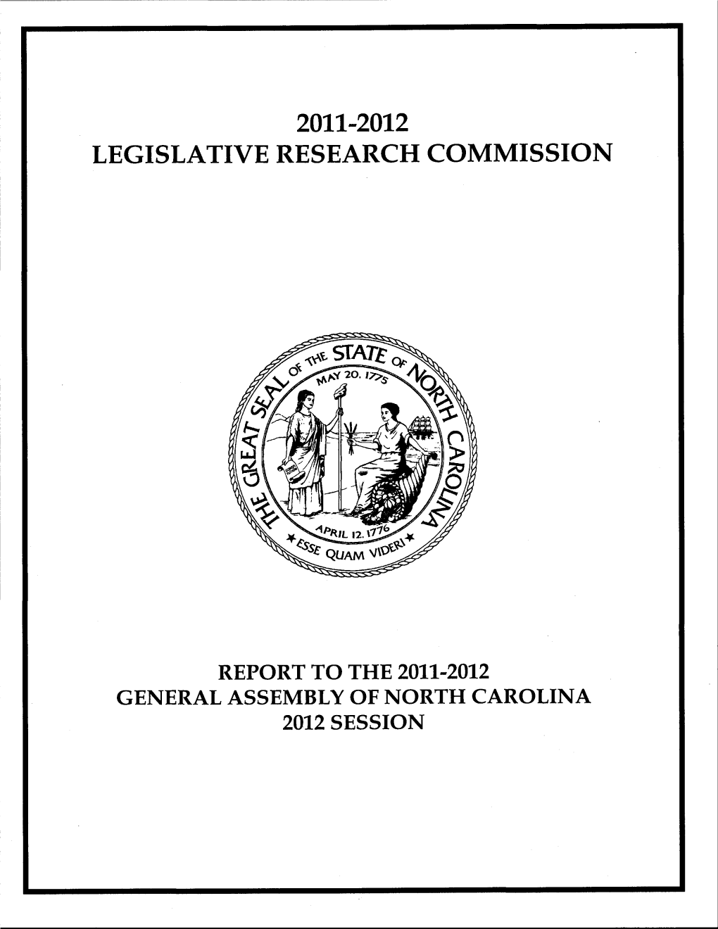 Legislative Research Commission