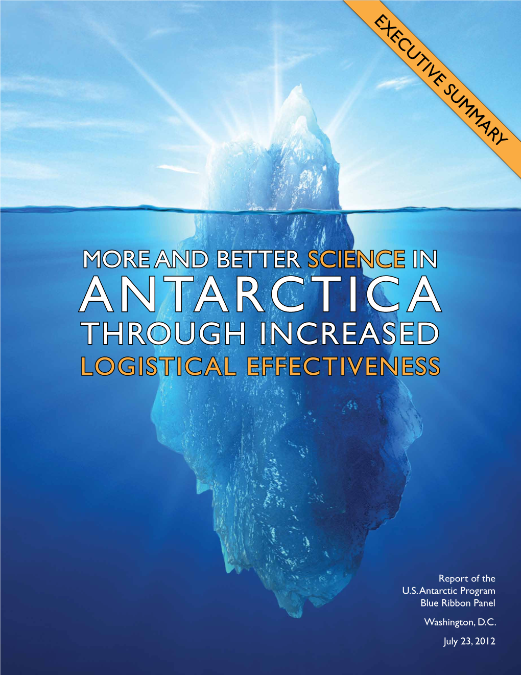 Nsf.Gov OPP: Report of the U.S. Antarctic Program Blue Ribbon