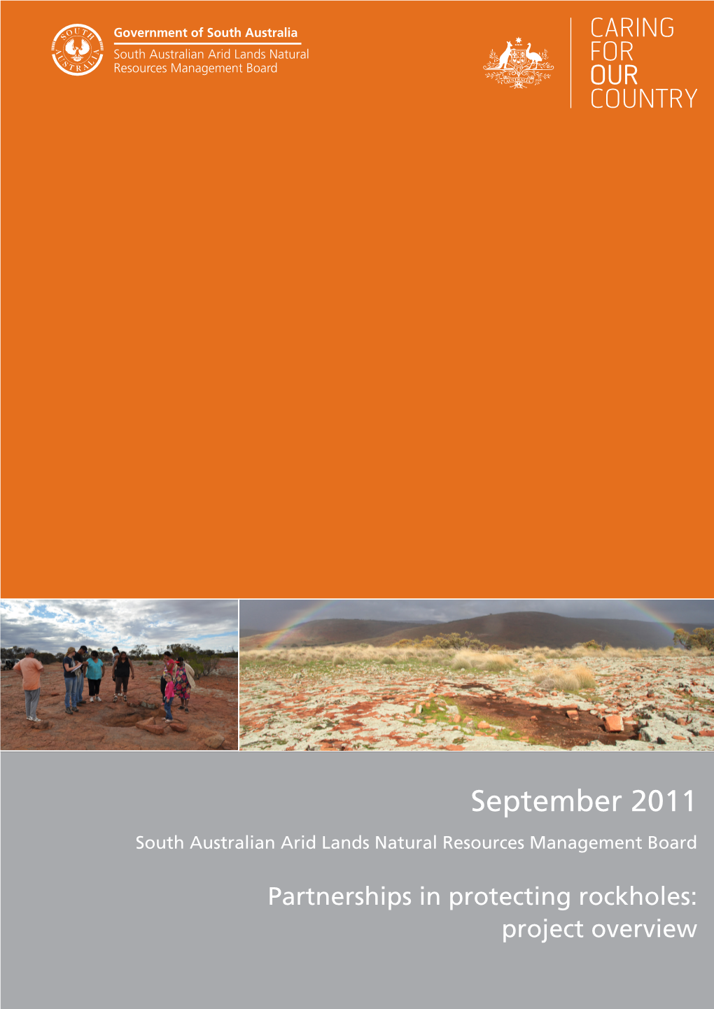 September 2011 South Australian Arid Lands Natural Resources Management Board