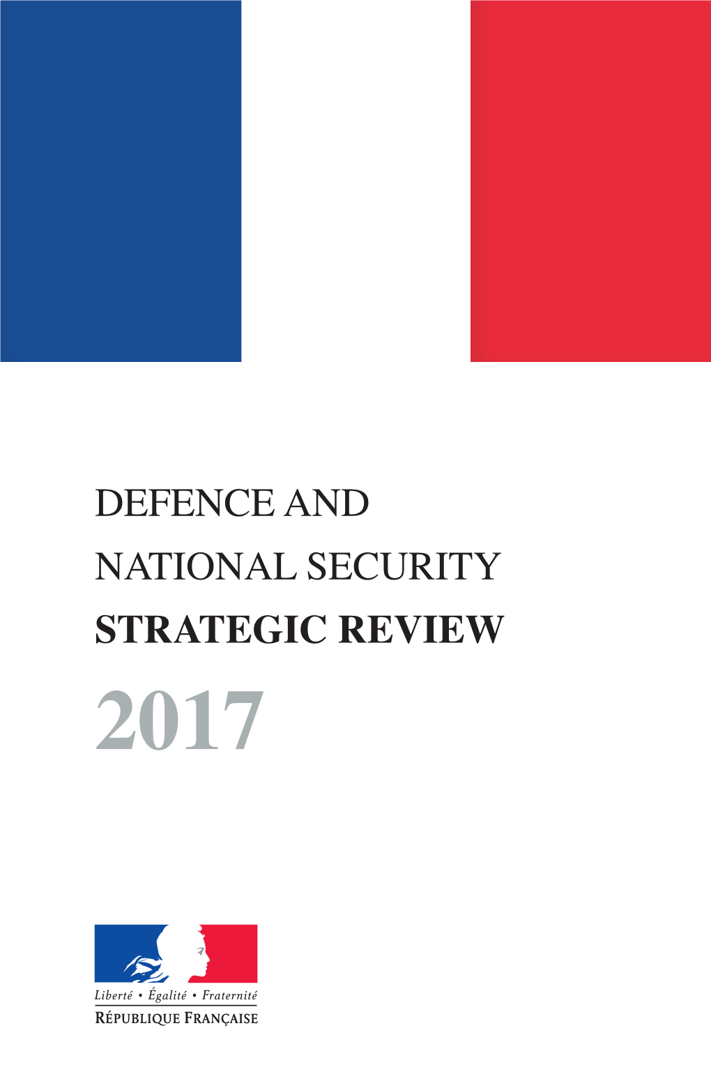 Defence and National Security Strategic Review 2017