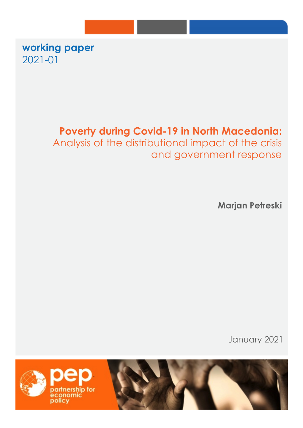 Poverty During Covid-19 in North Macedonia: Analysis of the Distributional Impact of the Crisis and Government Response