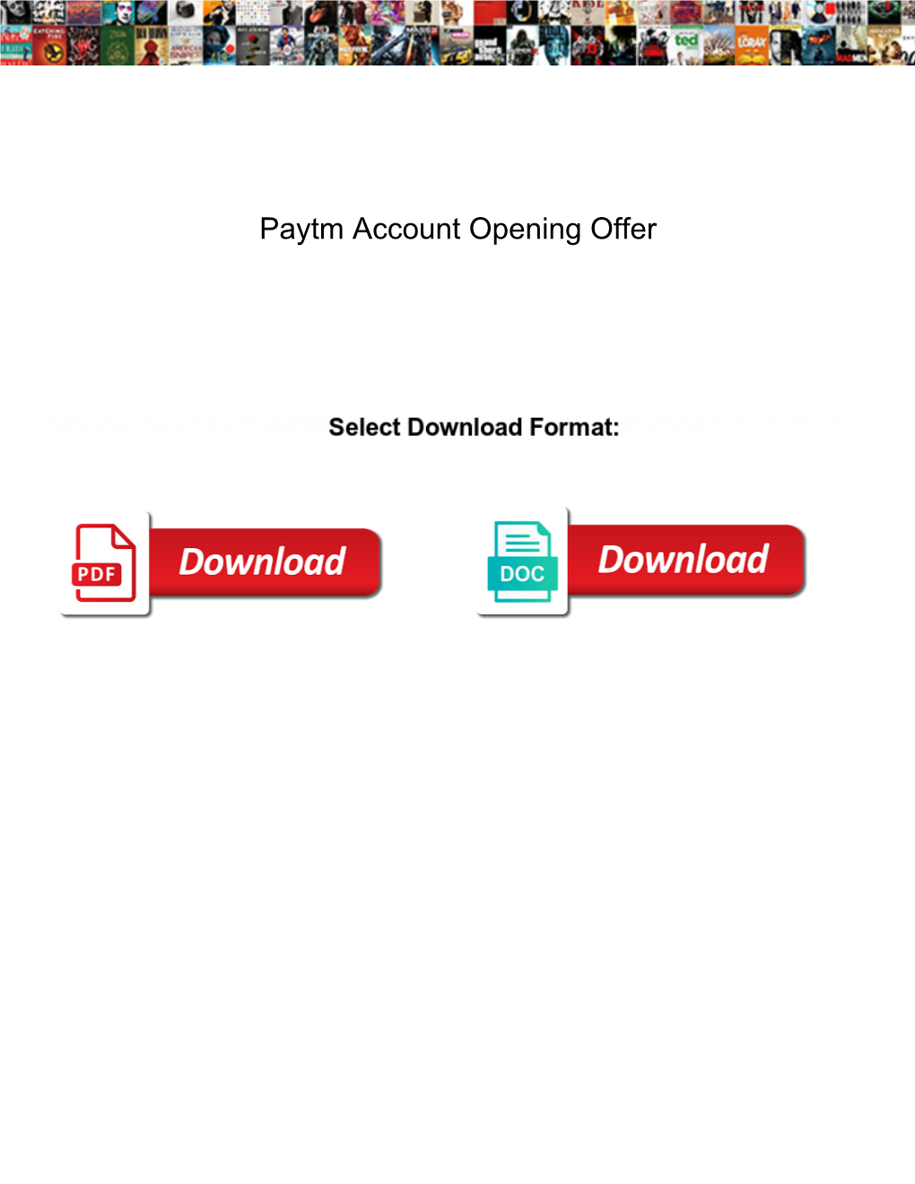 Paytm Account Opening Offer