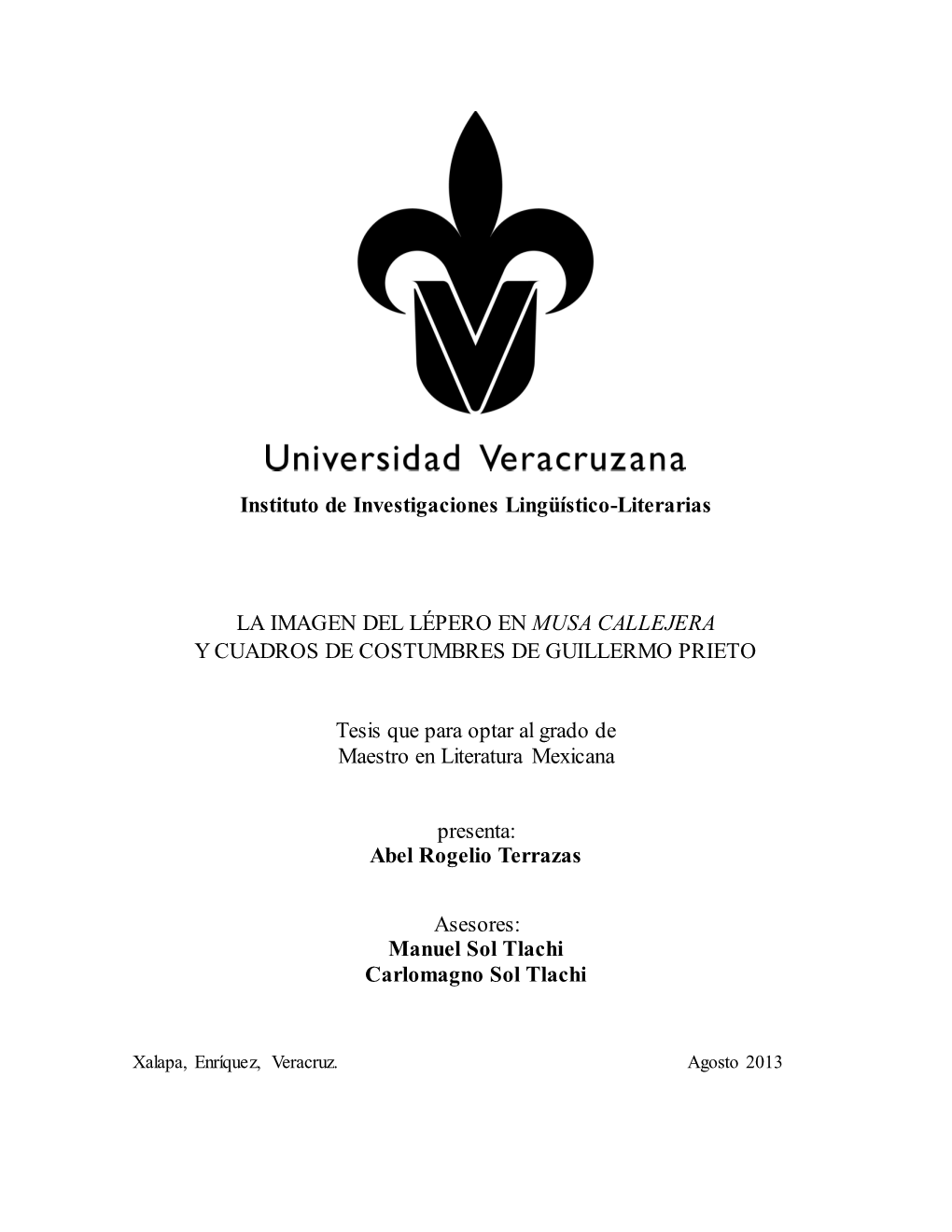 Musa Callejera Y Cuadros De Costumbres De Guillermo Prieto