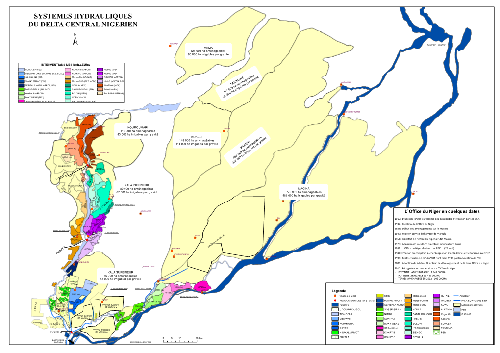 Systemes Hydrauliques Du Delta Central Nigerien