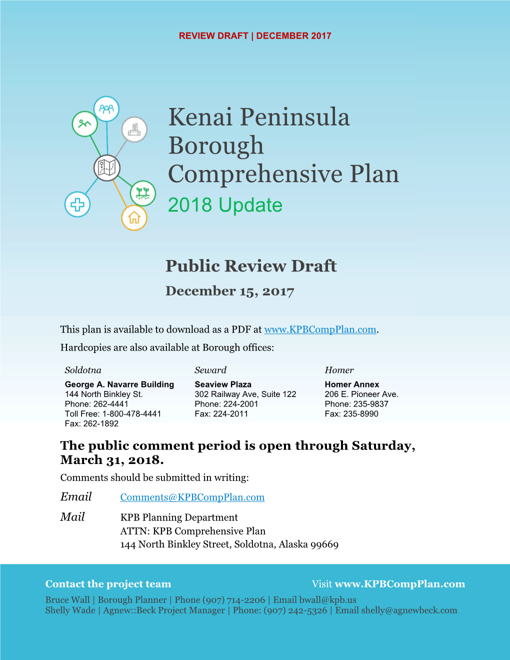 Kenai Peninsula Borough Comprehensive Plan 2018 Update