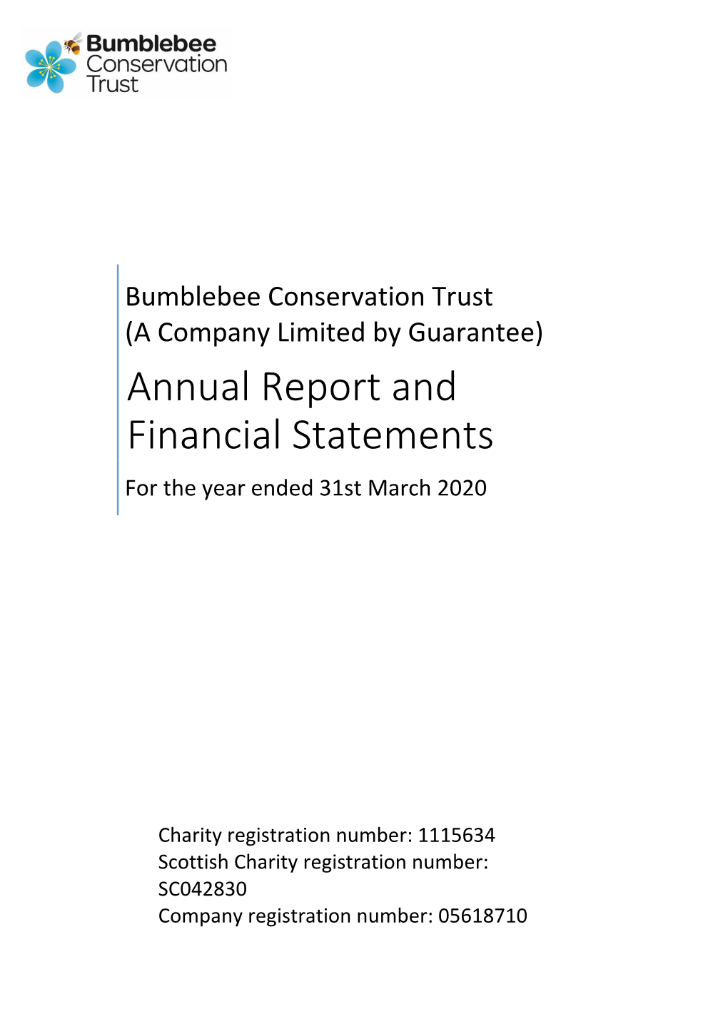 BBCT Trustee Annual Report And
