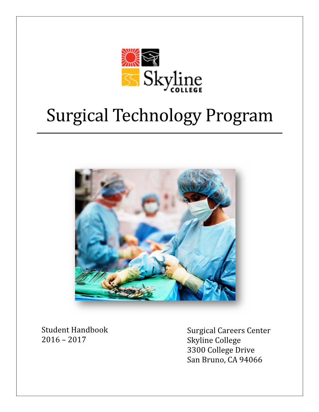 Surgical Technology Program