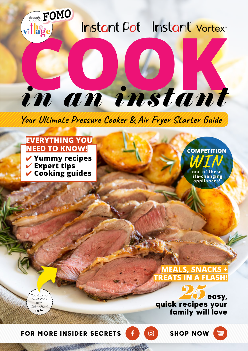 In an Instant Your Ultimate Pressure Cooker & Air Fryer Starter Guide