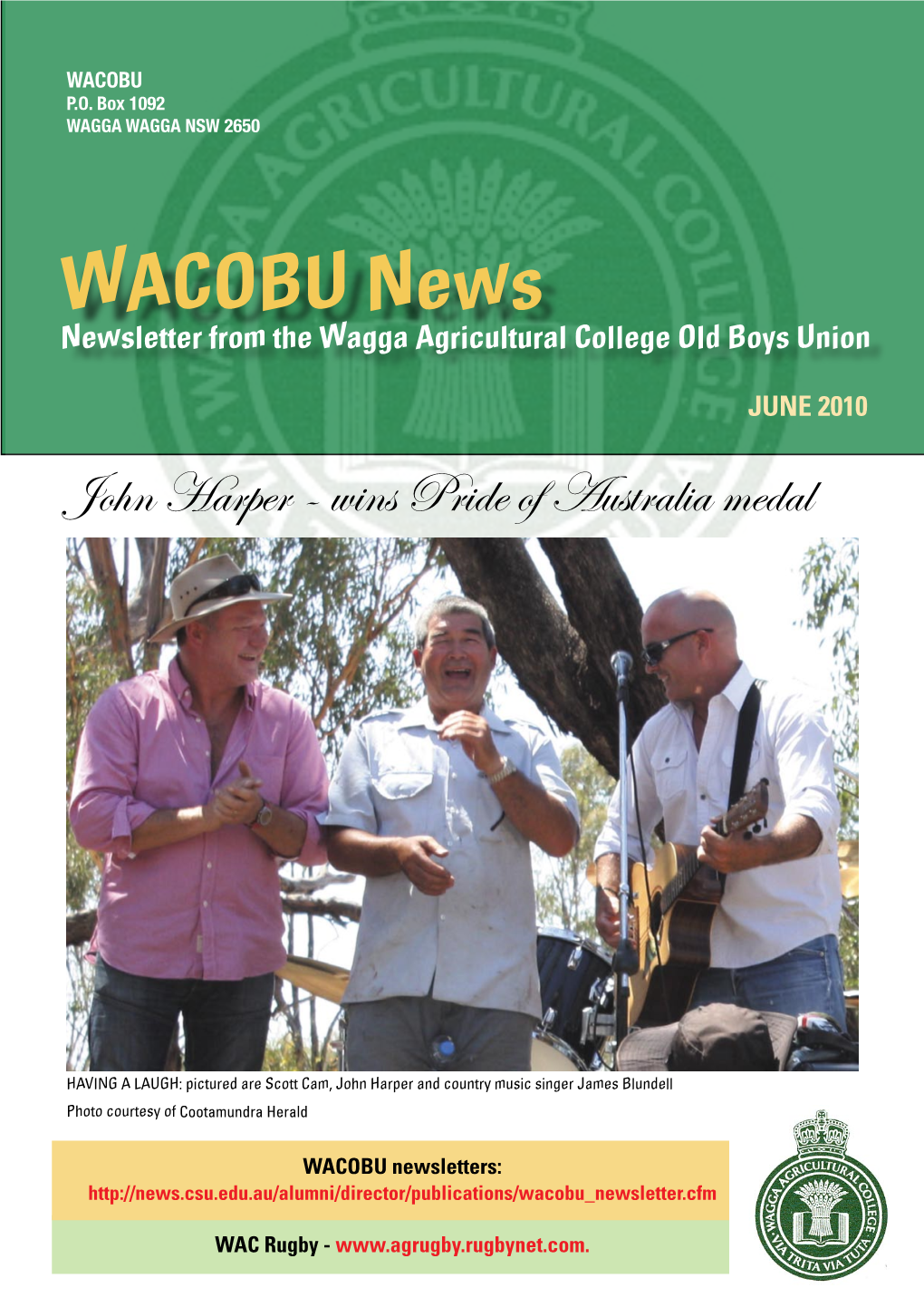 WACOBU Newsletters