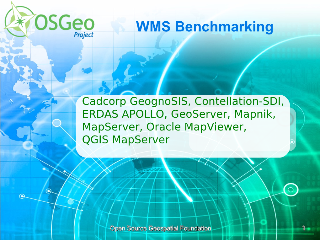Mapserver, Oracle Mapviewer, QGIS Mapserver
