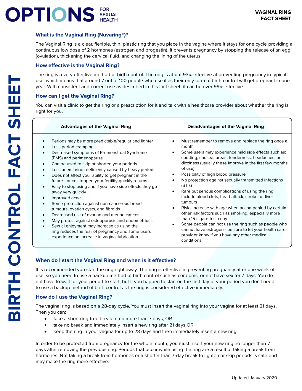 Birth Cont R Ol Fact Sheet