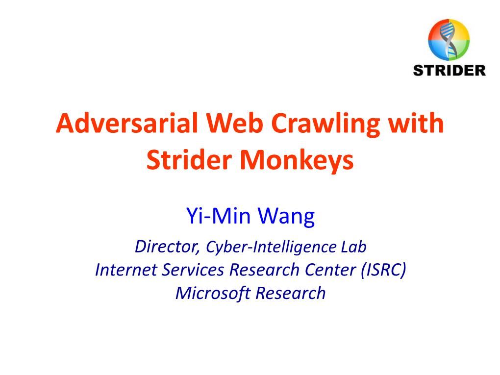 Strider Web Security