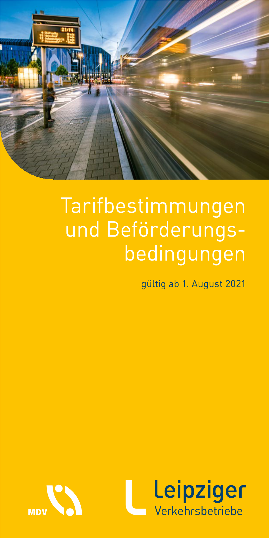 Tarifbestimmungen Und Beförderungs- Bedingungen