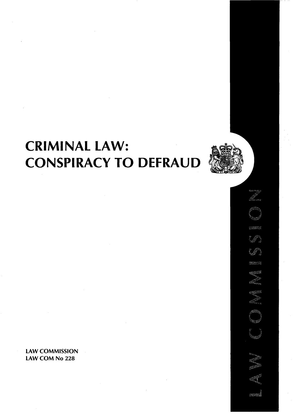 Criminal Law: Conspiracy to Defraud