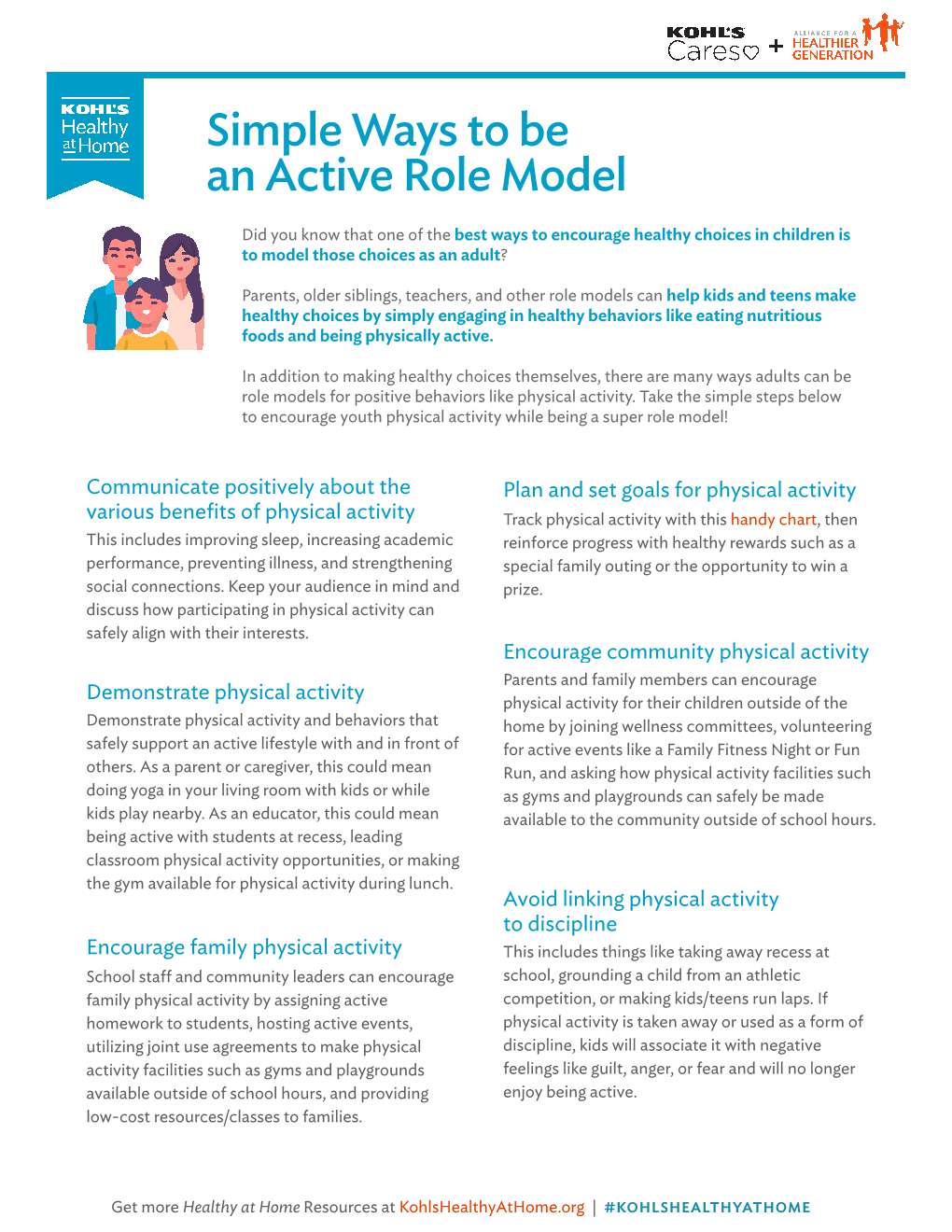 Simple Ways to Be an Active Role Model