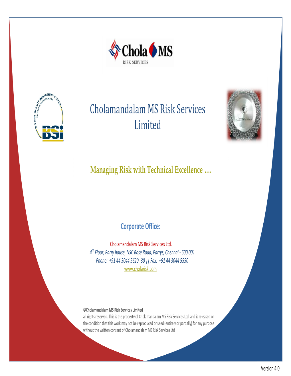 Cholamandalam MS Risk Services Limited All Rights Reserved
