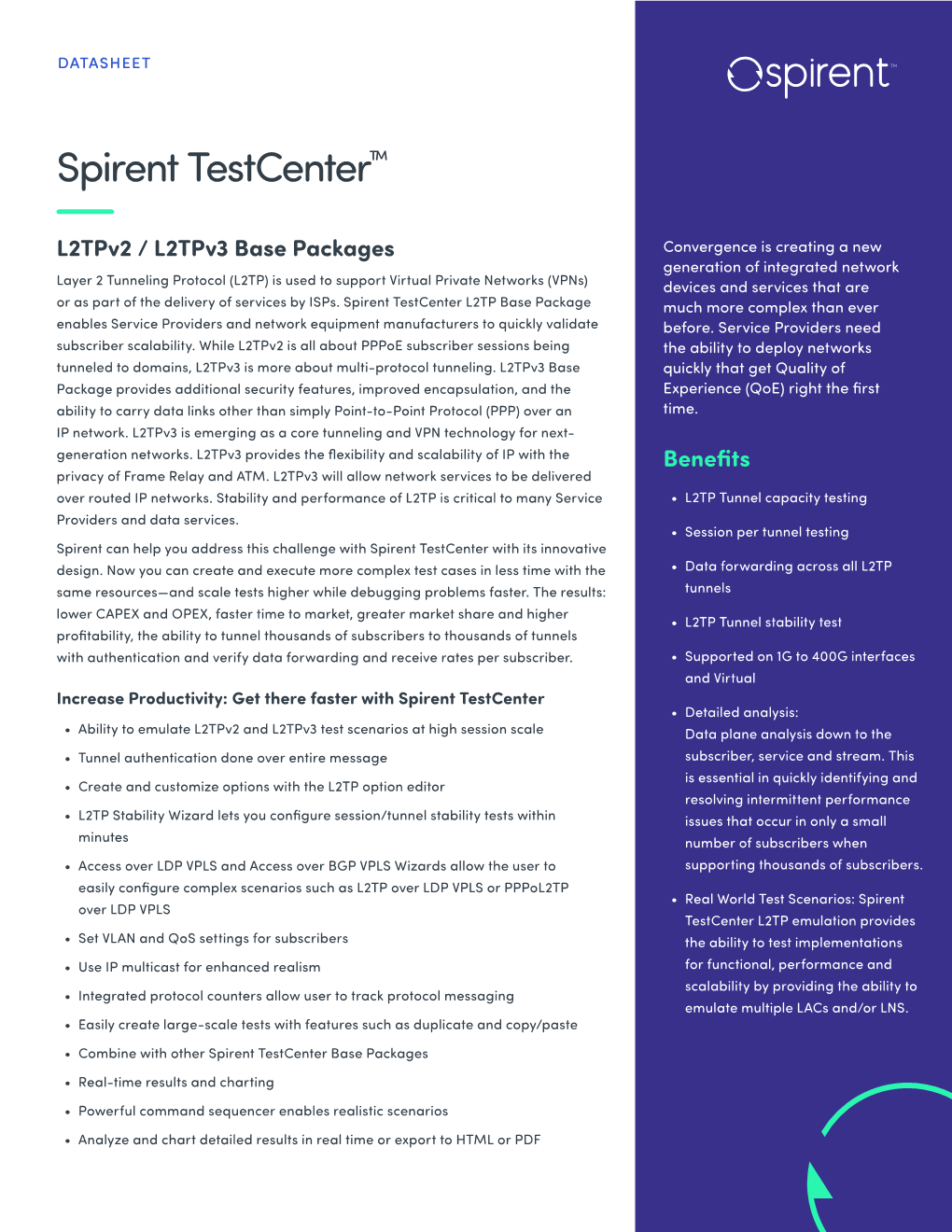 Spirent Testcenter™