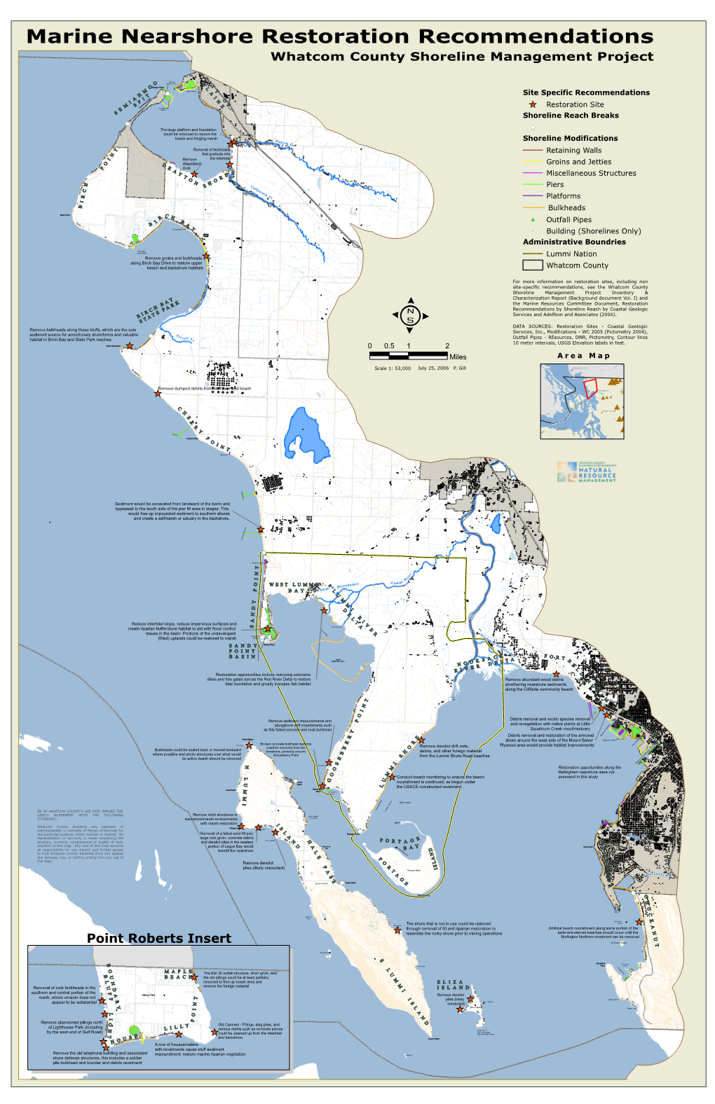 Marine Nearshore Restoration Recommendations Whatcom County Shoreline Management Project