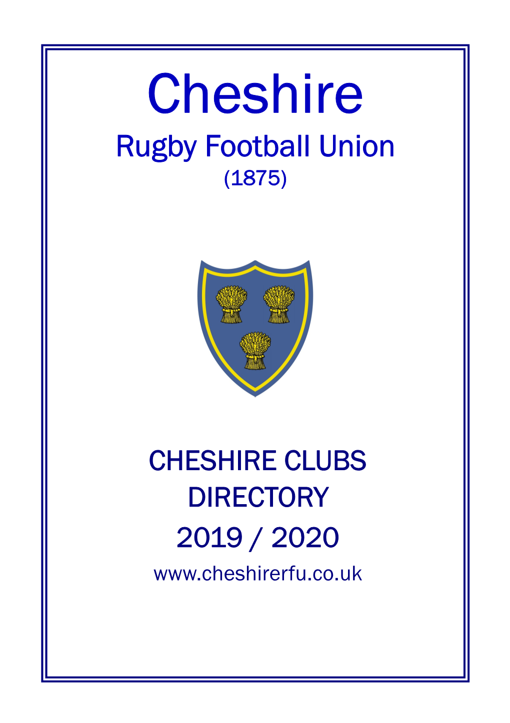 Cheshire Rugby Football Union (1875)