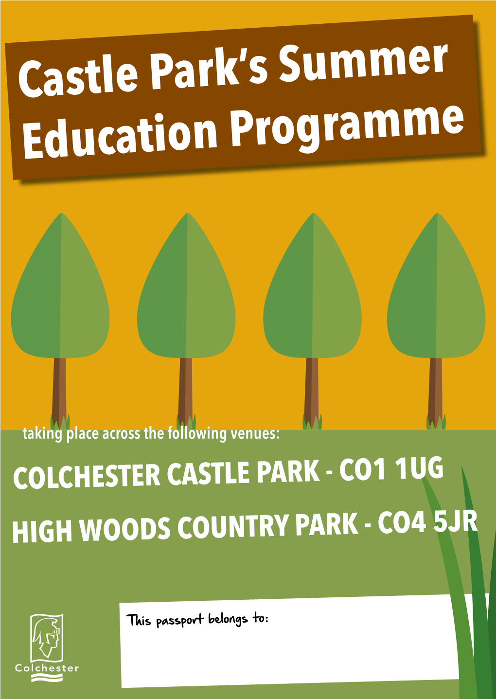 Castle Park's Summer Education Programme