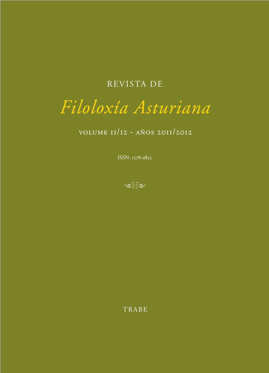 Filoloxía Asturiana