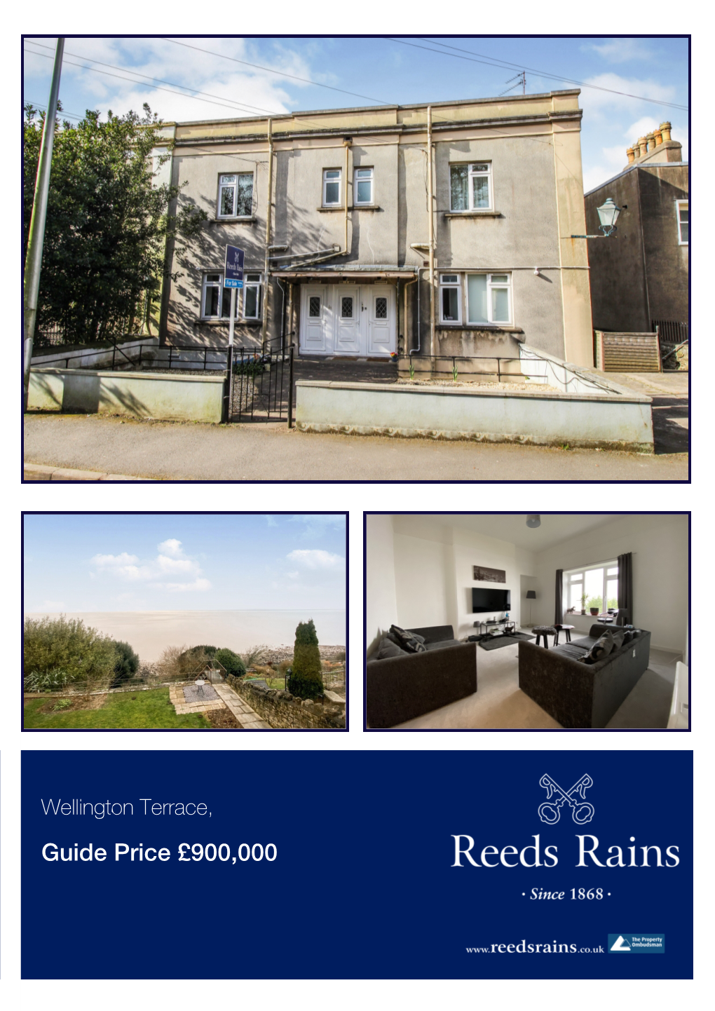 Wellington Terrace, Guide Price £900,000 Wellington Terrace, Clevedon, North Somerset Guide Price £900,000