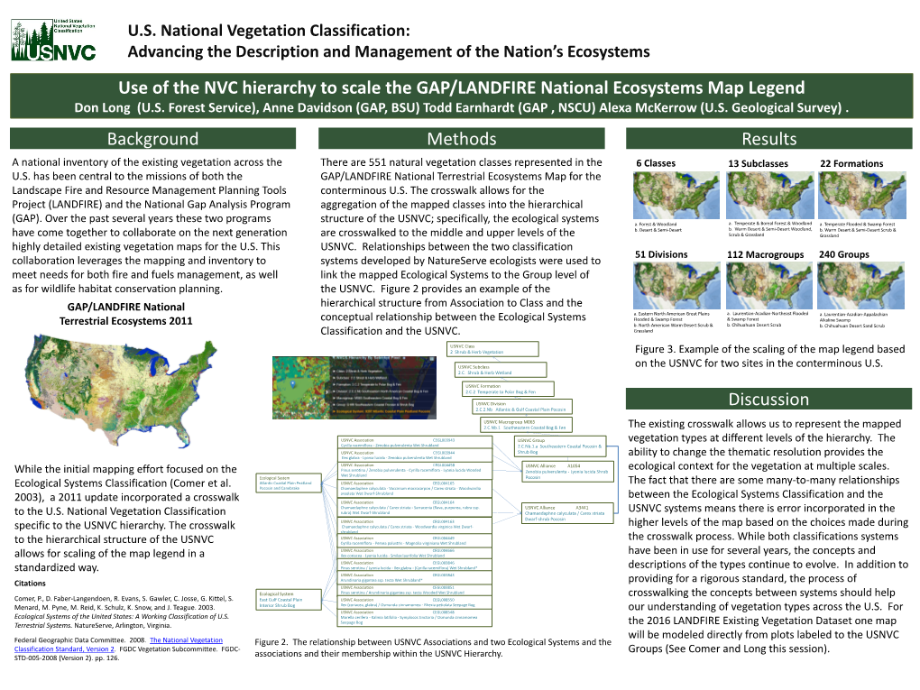 U.S. National Vegetation Classification: Advancing The