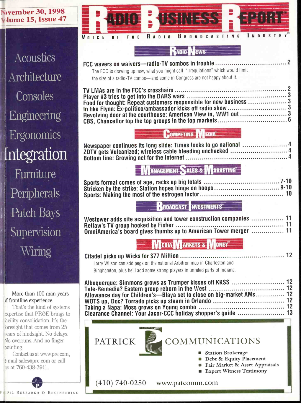 1.11111Ims Volume 15, Issue 47