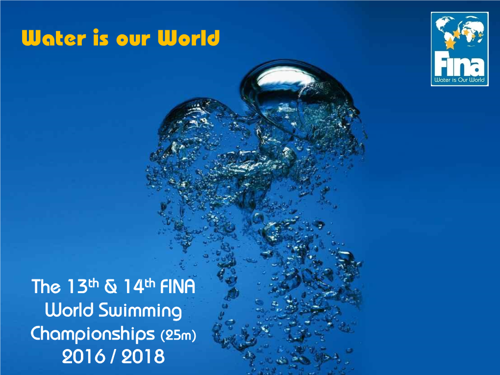 Water Is Our World