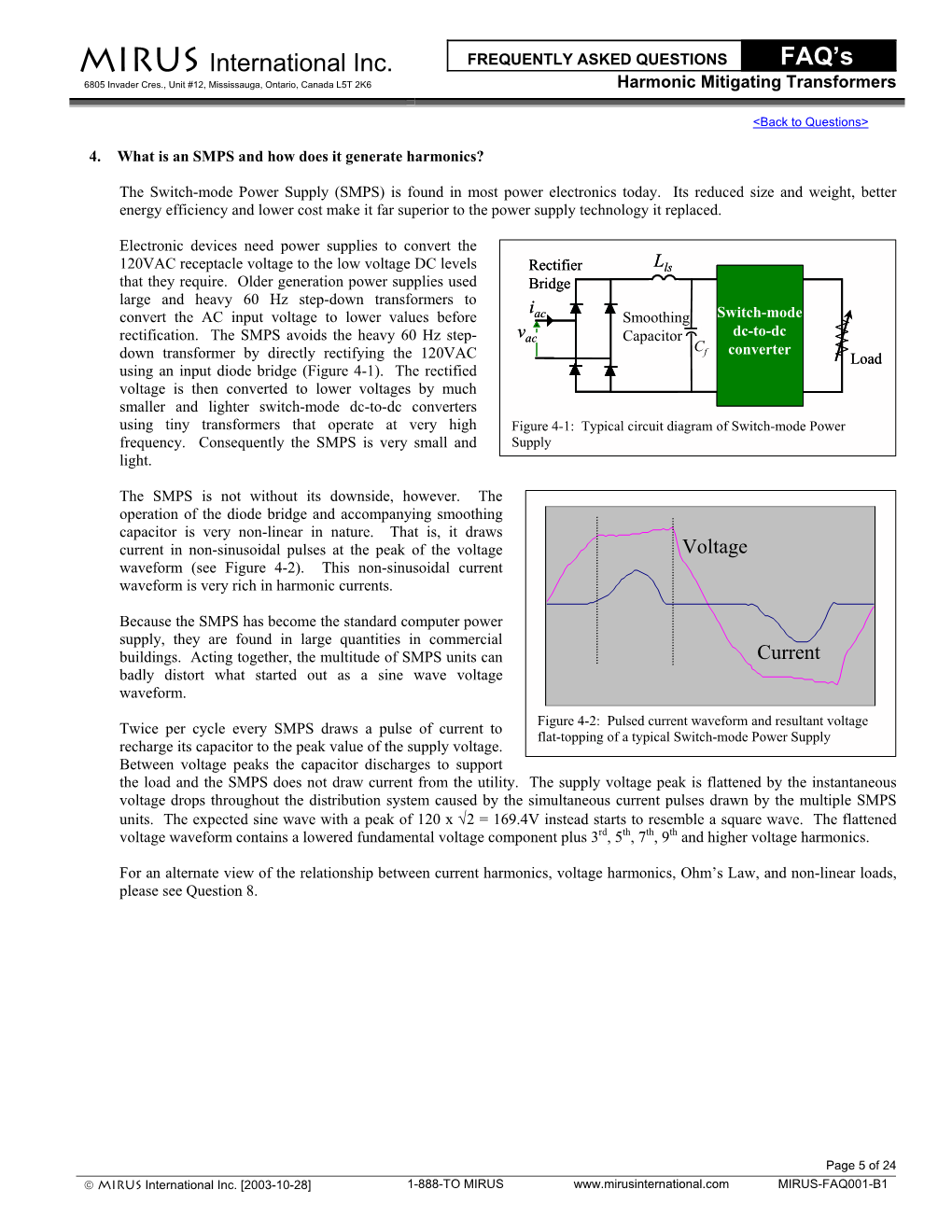 What Is an SMPS and How Does It Generate Harmonics?