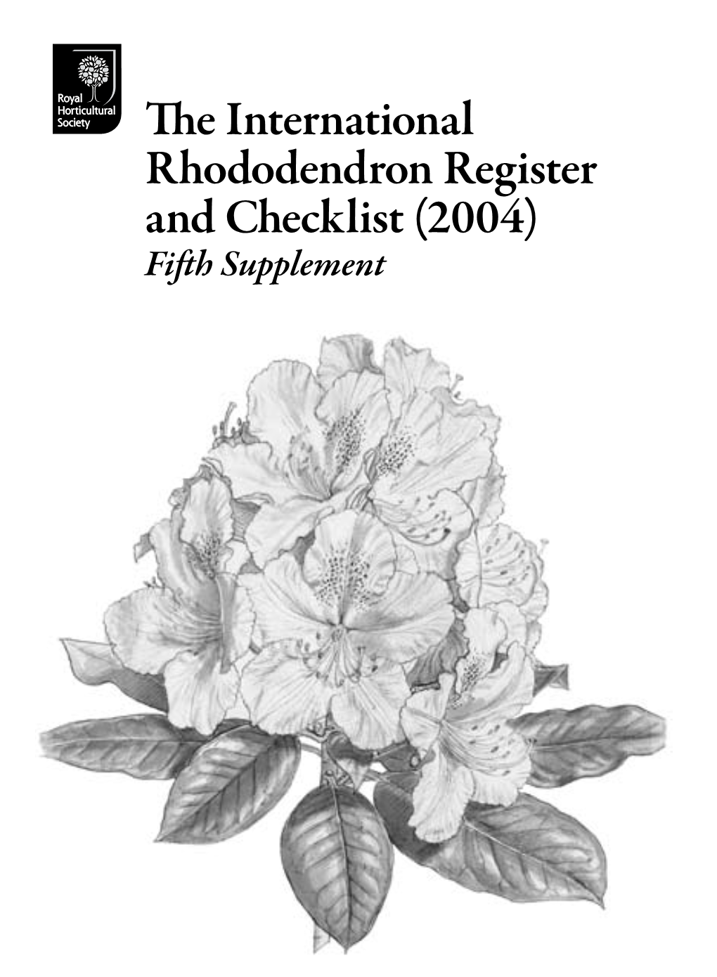 5Th Rhododendron Supplement