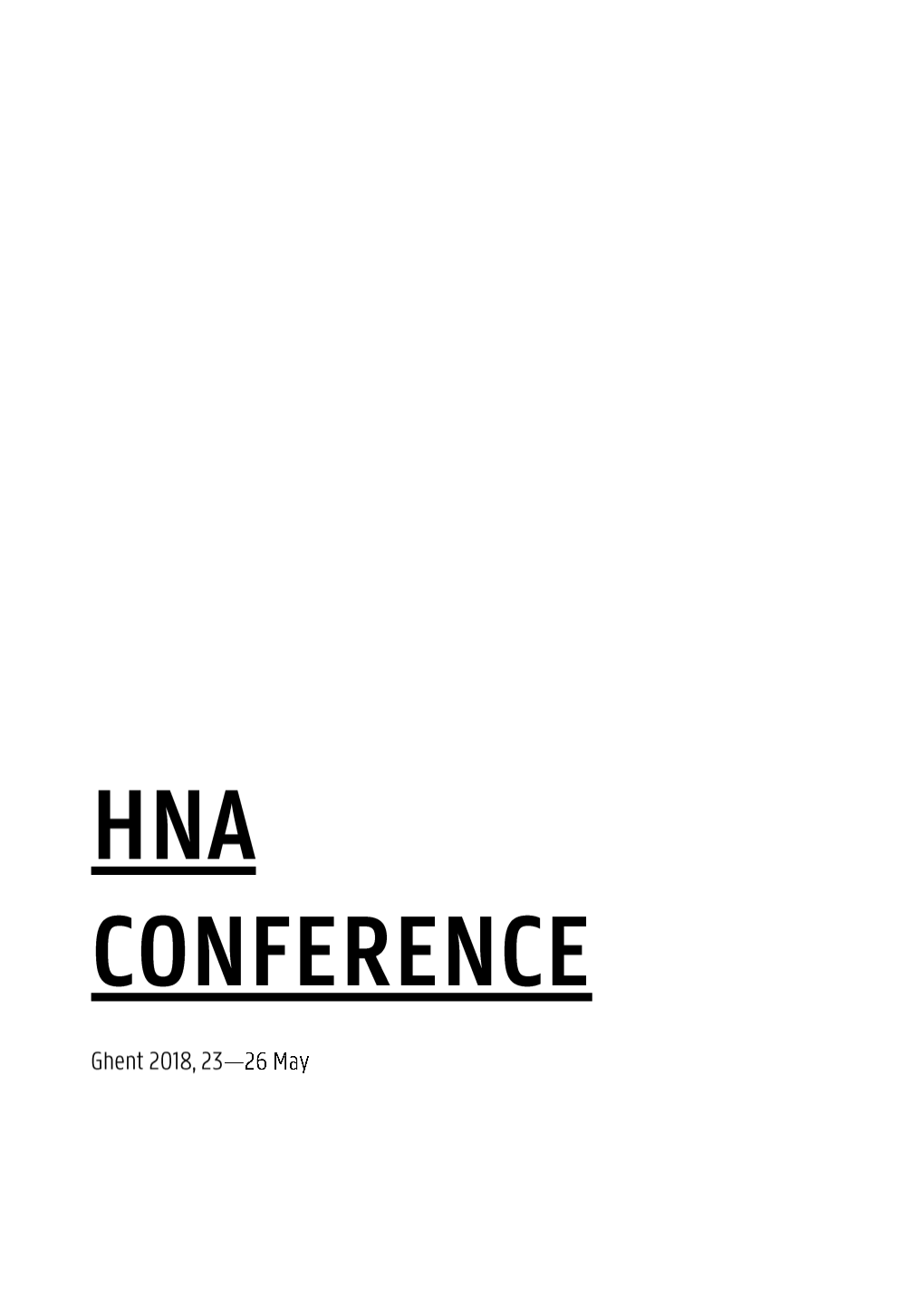 Full Program & Logistics Hna 2018