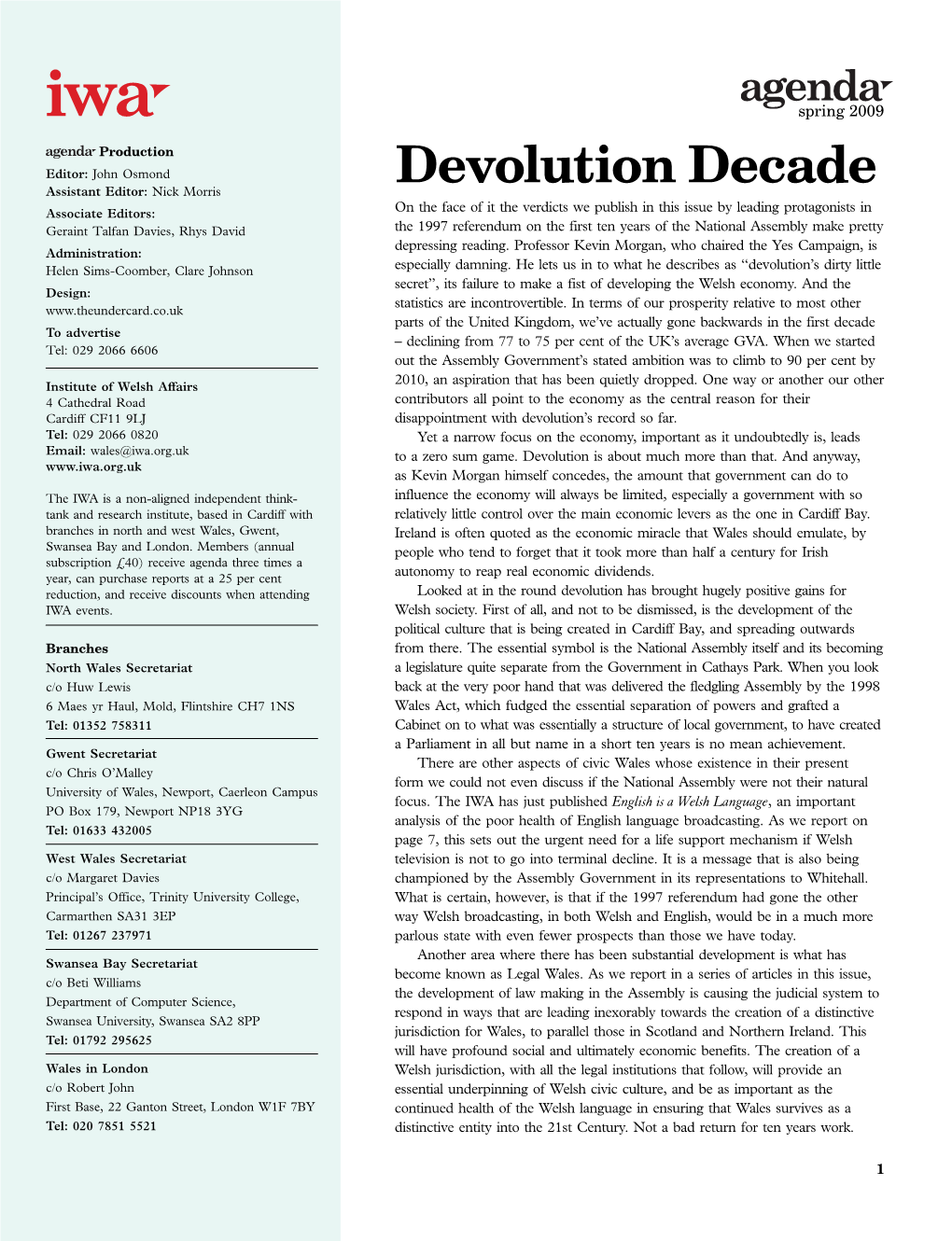 Devolution Decade