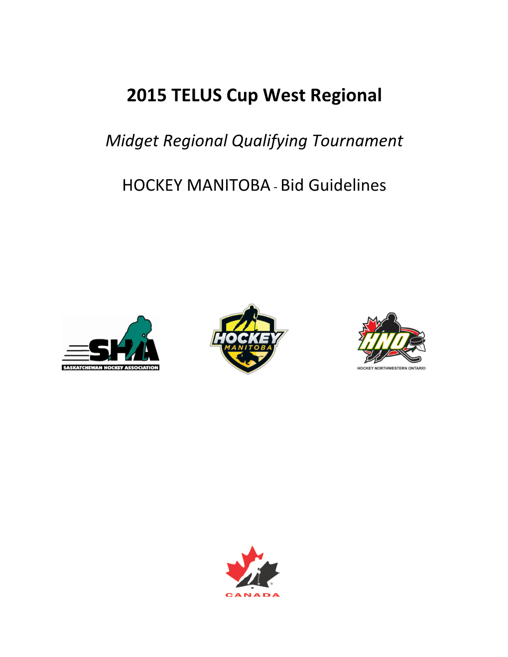 2015 TELUS Cup West Regional