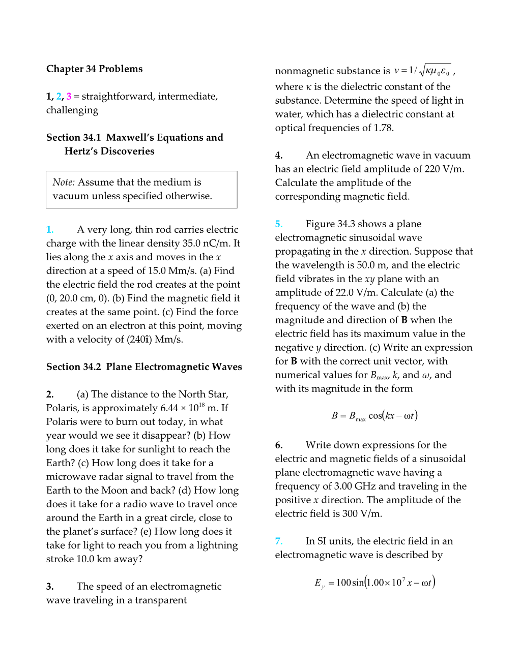 Section 34.1 Maxwell S Equations and Hertz S Discoveries