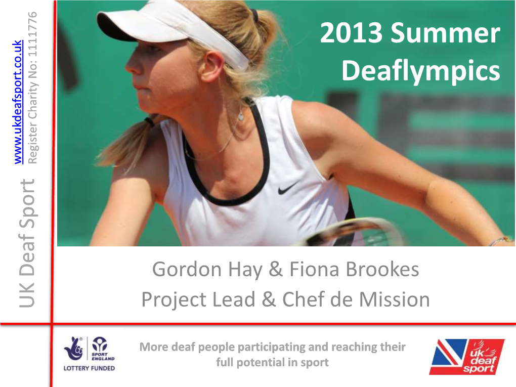 2013 Summer Deaflympics