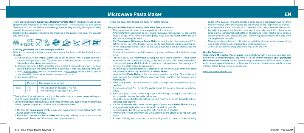 EN Microwave Pasta Maker