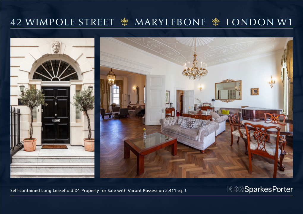 42 Wimpole Street Marylebone London W1