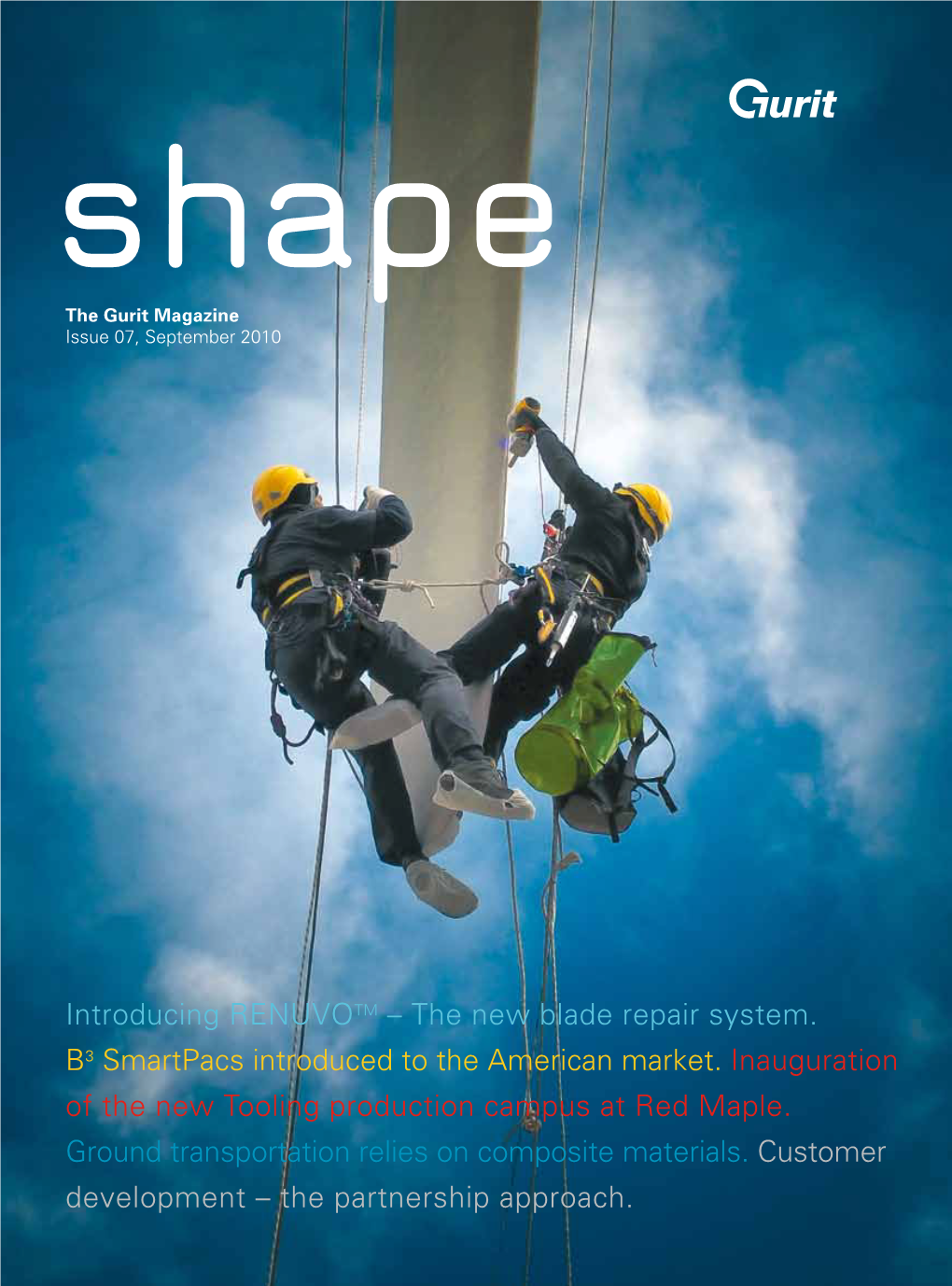 SHAPE Takes You on Tour Through the Gurit World, Discovering Just That: New Materials, New Markets, New Ways!