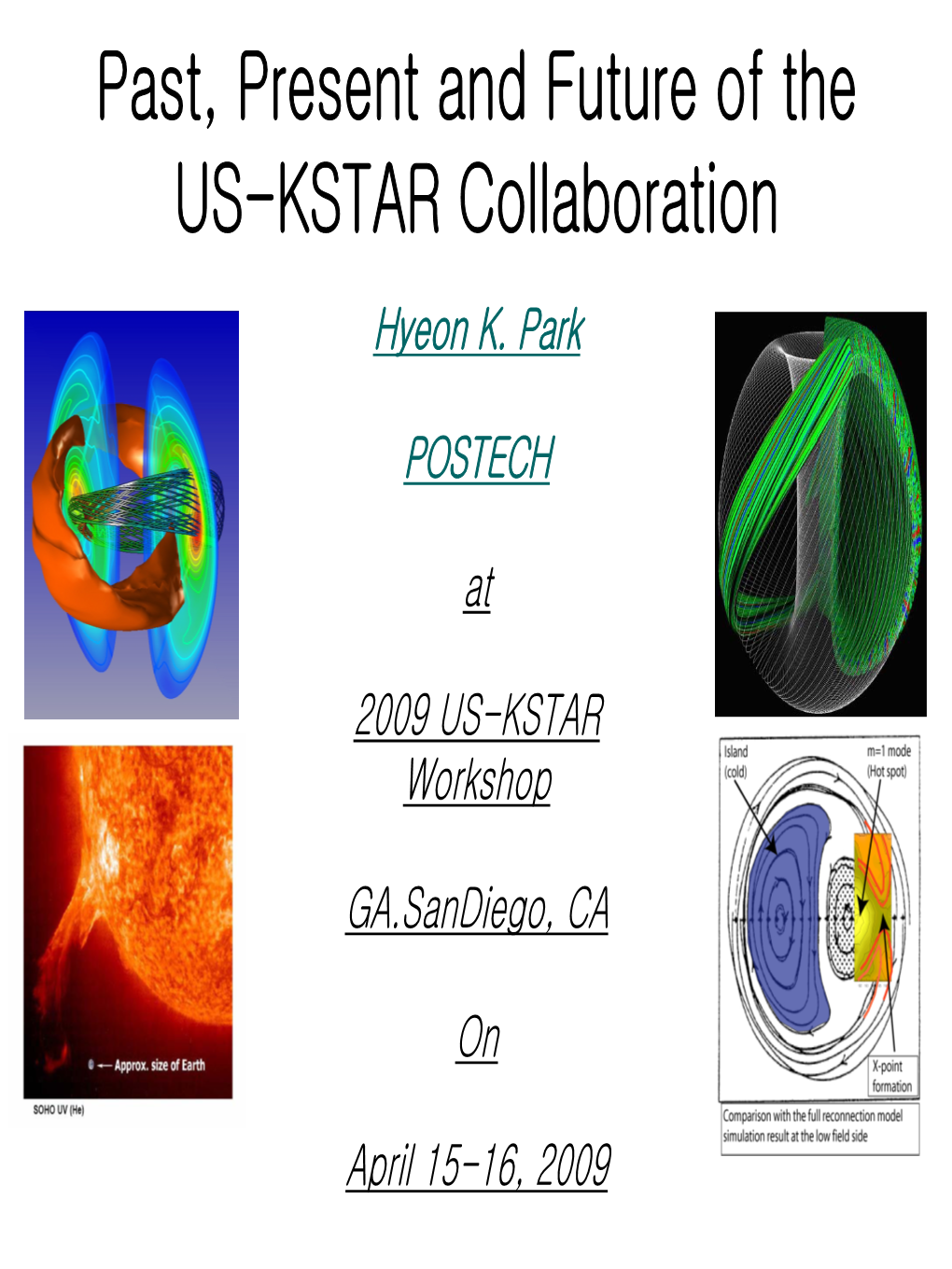 Past, Present and Future of the US-KSTAR Collaboration Hyeon K