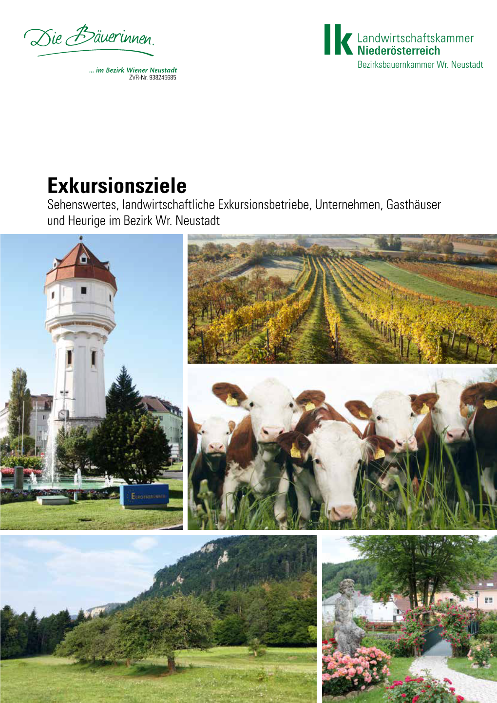 Exkursionsziele Sehenswertes, Landwirtschaftliche Exkursionsbetriebe, Unternehmen, Gasthäuser Und Heurige Im Bezirk Wr