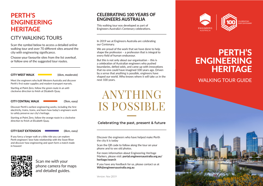 Perth's Engineering Heritage Walking Tour Guide